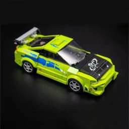 New MOC Speed Racing Series Intermediate Sports Car Model Building Blocks DIY Modular Car Assembly Toy Adult Collectible Gift
