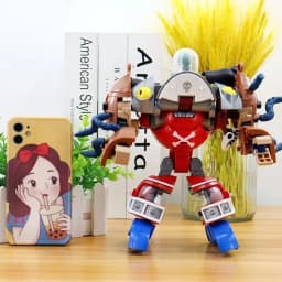 Plants vs. Zombies Boss Robot Melon-pult Chomper Action Figure Model Set PVC Deformation Doll Toys for Gift