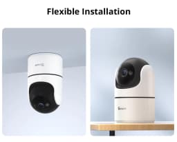 SONOFF CAM Pan-Tilt 2 Smart Indoor Home Security Camera Night Vision 360° Panoramic Human Detection & Motion Detection via Alexa