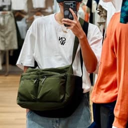 Leisure shoulder bag single shoulder bag large capacity computer bag multi pocket sports shoulder bag