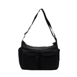 Leisure shoulder bag single shoulder bag large capacity computer bag multi pocket sports shoulder bag