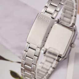 Casio Watch for Women Top Brand Luxury Set 30m Waterproof Quartz Ladies Watch Tonneau Shape Stainless Steel Reloj Mujer LTP-V007