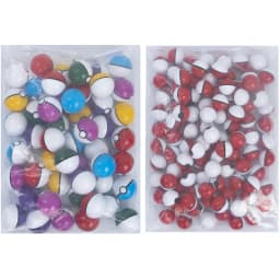 New Style 50Pcs Elf Ball 5CM 100Pcs 3CM Pokemon Anime Action Figure Pet Pikachu Pocket Monster Pokeball Cartoon Toys Gifts