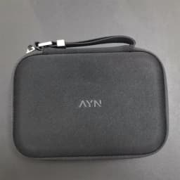 Reebolnic Ayn Thor TPU Shell and Black Bag for Dual Screen Flip Game Console AYN THOR Official Accessories Storage Bag Portable