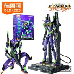 Blokees Building Block Man New Century EVANGELION-01/02/08-TV Anime Movable Model Ayanami Rei Asuka Mari Makinami Splicing Toy