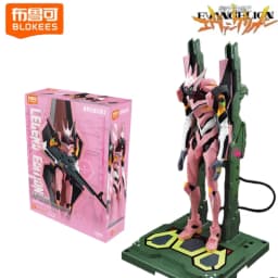 Blokees Building Block Man New Century EVANGELION-01/02/08-TV Anime Movable Model Ayanami Rei Asuka Mari Makinami Splicing Toy