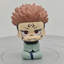 Gojo Fushiguro Sukuna Jujutsu Kaisen Sitting Pose Figure PVC Q Version Action Statue Desk Pal Gift Anime Collectible Model Toys