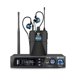 Debra ER-102 Professional Wireless In-Ear Monitor System, UHF band with Bluetooth 5.0 support, for stage performances, drummers