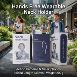 Magnetic Hanging Neck Stand for iPhone Wearable Mobile Phone Holder with Tripod Function Video Selfie Stick Suporte for Magsafe