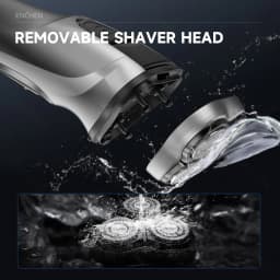 ENCHEN Blackstone Electrical Rotary Shaver for Men 3D Floating Blade Washable Type-C USB Rechargeable Shaving Beard Machine
