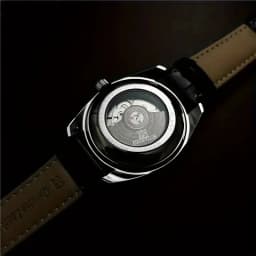 Luxurious Men's Automatic Mechanical Watch, with a Cool Hemispherical Design, Best-Selling Men's Watch, Moon Phase Pointer, Skeleton Design, the Best Gift for Him, No Batteries Required