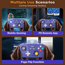 IINE Pocket Gamepad for Nintendo Switch 2/1 Steam Deck Phone Car Portable Retro Controller Hall Effect Joystick NS Version