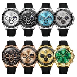 OLEVS 2875 Luxury Men Watch Quartz Man Watches Waterproof Luminous Top Brand Watch for Men Date Chronograph Sport Wristwatch