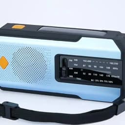 Weather Radio Emergency Multifunctional Radio FM AM WB Hand Crank Solar USB Charging 2000mAh Power Bank LED Flashlight Torch