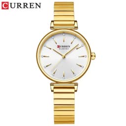 CURREN 9081 Advanced Elegant Women's Quartz Watch Waterproof Stainless Steel Strap Business Women's Watch Relojes De Mujer