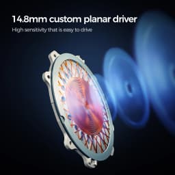 LETSHUOER S12 14.8mm Planar Magnetic Driver HiFi Earphones Wired Earbuds HIFI In Ear Monitors for Audiophiles Musicians