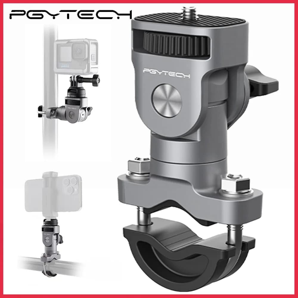 PGYTECH U-Bolt Mount For 12.7 to 33mm Tubes For Bicycle/Vehicle Series Cycling Action Camera Smartphones