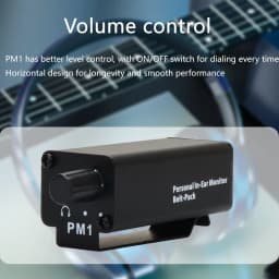 P2 Headphone Amplifier, Ultra Compact In Ear Headphone Monitor, Stereo Monitor/Headphone Power Amplifier/Headphone Music Monitor