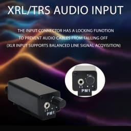 P2 Headphone Amplifier, Ultra Compact In Ear Headphone Monitor, Stereo Monitor/Headphone Power Amplifier/Headphone Music Monitor