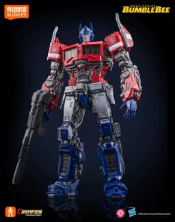 Original Blokees Champion Class Movie 6 Transformers Bumblebee Movie Optimus Prime Bumblebee Assembled Action Figure Model Kit