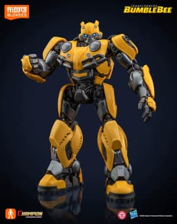 Original Blokees Champion Class Movie 6 Transformers Bumblebee Movie Optimus Prime Bumblebee Assembled Action Figure Model Kit