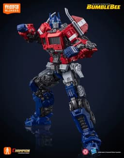 Original Blokees Champion Class Movie 6 Transformers Bumblebee Movie Optimus Prime Bumblebee Assembled Action Figure Model Kit