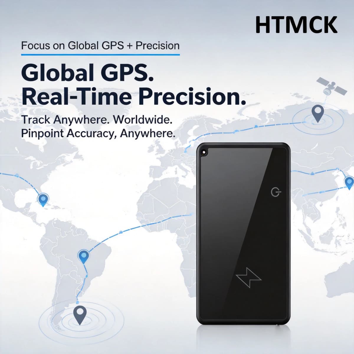 Wallet Tracker Card Wireless Charging Tracking Location Gps Locator Smart Tag For Iphone Apple Device Find My Airtag GPS Locator