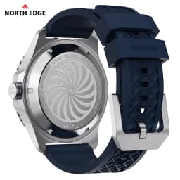 NORTH EDGE 2026 NEW ABYSS Solar Powered Dive Quartz Luxury Watch 200M Waterproof Dive Sports Watches 316L Steel 180+ Day Power