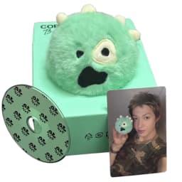 In Stock Cortis Ball Plush Doll Kpop Album Color Outside The Lines Mint Green Fluffy Collectible For Kpop Fans
