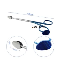 Facial Flap Dissector Scissors Face Lift Dissection Scissors Insert with Speculated Super Cut Tips Surgery Scissor