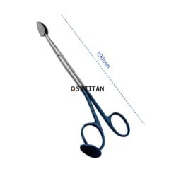 Facial Flap Dissector Scissors Face Lift Dissection Scissors Insert with Speculated Super Cut Tips Surgery Scissor