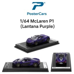 Postercars 1:64 Super Sport Racing Rally Toy Car Model Hypercar League Diecast Vehicle Miniature Free Wheels Display Collection