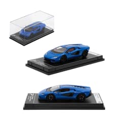 Postercars 1:64 Super Sport Racing Rally Toy Car Model Hypercar League Diecast Vehicle Miniature Free Wheels Display Collection