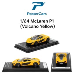 Postercars 1:64 Super Sport Racing Rally Toy Car Model Hypercar League Diecast Vehicle Miniature Free Wheels Display Collection