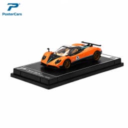 Postercars 1:64 Super Sport Racing Rally Toy Car Model Hypercar League Diecast Vehicle Miniature Free Wheels Display Collection