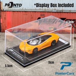 Postercars 1:64 Super Sport Racing Rally Toy Car Model Hypercar League Diecast Vehicle Miniature Free Wheels Display Collection