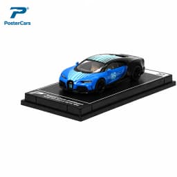 Postercars 1:64 Super Sport Racing Rally Toy Car Model Hypercar League Diecast Vehicle Miniature Free Wheels Display Collection
