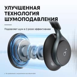 Soundcore by Anker Space One Наушники с активным шумоподавлением Беспроводные Bluetooth-наушники Беспроводная гарнитура