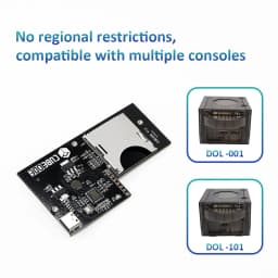 CUBEODE V1.2 Optical Drive Emulator For Nintendo GameCube Swiss SD2SP2 Reader For NGC GClaoder Mount Game Console