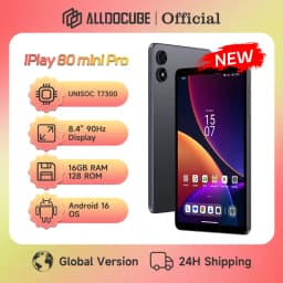 ALLDOCUBE iPlay 80 mini Pro Tablet 8.4'' 90Hz UNISOC T7300 16GB( 8GB+8GB Virtual) RAM 128GB ROM Android 16 6050mAh 4G LTE Tablet