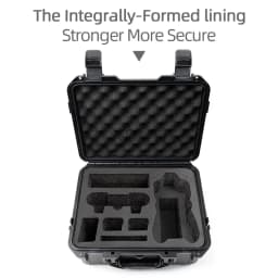 For DJI Air 3/AIR 3 S Portable Suitcase Hard Case Explosion-proof Carrying Box for DJI RC 2/RC N2/RC N3 Controller Accessories
