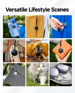 Smart Bluetooth Tags Compatible with Google Find Hub App Android (only) Item Locator Tracker Tags for Suitcases/Luggages