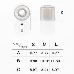 DUNU SS Stage Studio Silicone Eartips XL/ L/M/S/ (3pairs)