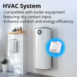 SONOFF MINI-D Wi-Fi Smart Switch First MINI Dry Contact Relay Device with Matter Supports AC/DC Power Supply Contactor Control
