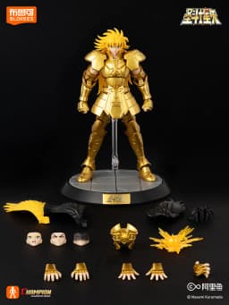 BLOKEES Original Saint Seiya Gemini Shaka Shun PISCES Aphrodite Andromeda CHAMPION CLASS Action Figure Assembly Model Toys Gift