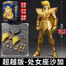 BLOKEES Original Saint Seiya Gemini Shaka Shun PISCES Aphrodite Andromeda CHAMPION CLASS Action Figure Assembly Model Toys Gift