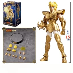 BLOKEES Original Saint Seiya Gemini Shaka Shun PISCES Aphrodite Andromeda CHAMPION CLASS Action Figure Assembly Model Toys Gift