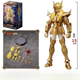 BLOKEES Original Saint Seiya Gemini Shaka Shun PISCES Aphrodite Andromeda CHAMPION CLASS Action Figure Assembly Model Toys Gift