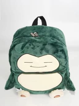 Pokemon Anime Gengar Snorlax Plush Backpacks Storage Bags Travel Mochila Plush Backpack Bag for Children Kids Boys Girl Students