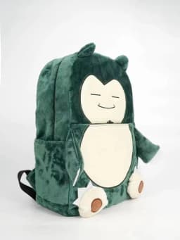 Pokemon Anime Gengar Snorlax Plush Backpacks Storage Bags Travel Mochila Plush Backpack Bag for Children Kids Boys Girl Students